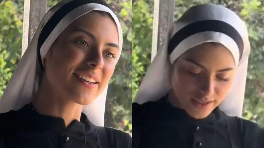 Freira de beleza rara viraliza e gera debate sobre religiosidade