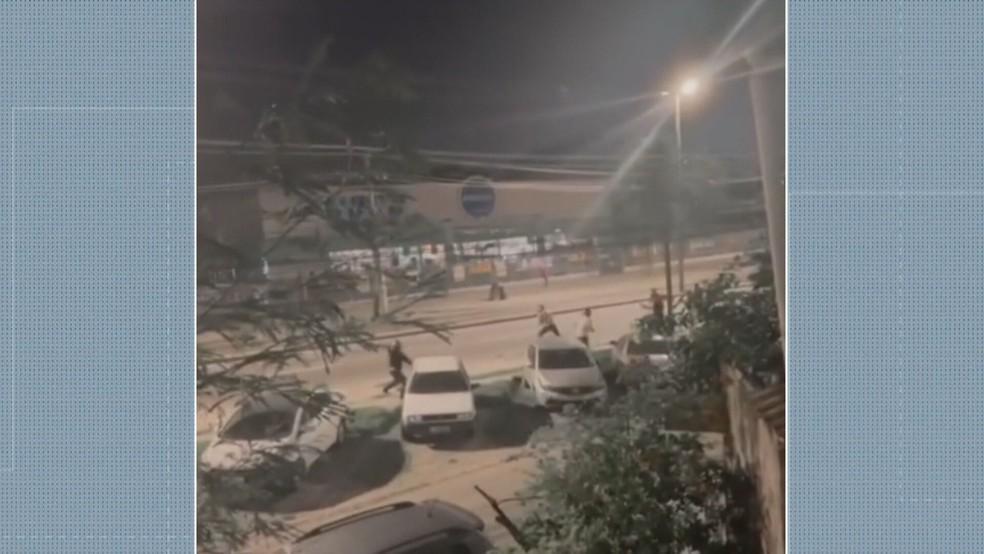 Briga de torcidas em Senador Camará