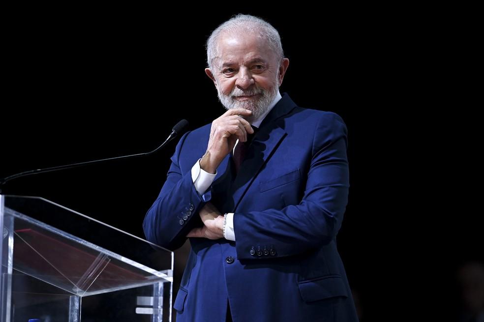 Lula durante evento O Brasil Dando a Volta Por Cima