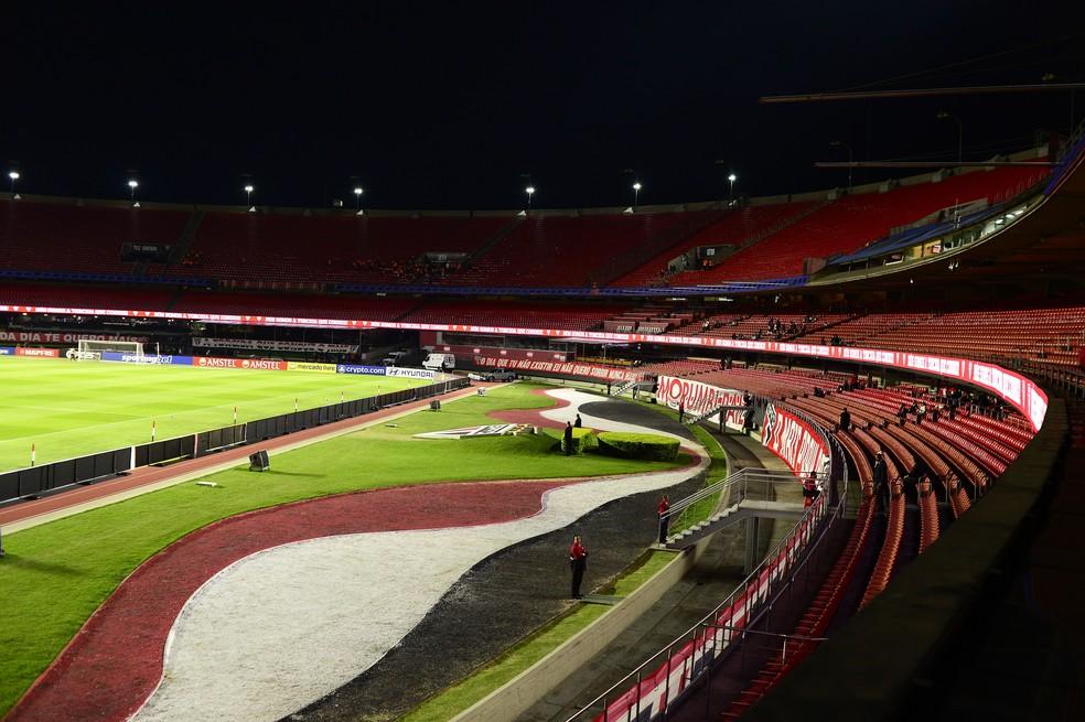 Estádio do Morumbis, em São Paulo