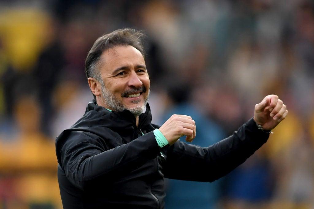 Wolves em campo, prontos para a partida