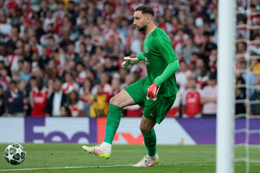 Gianluigi Donnarumma ao serviço do PSG