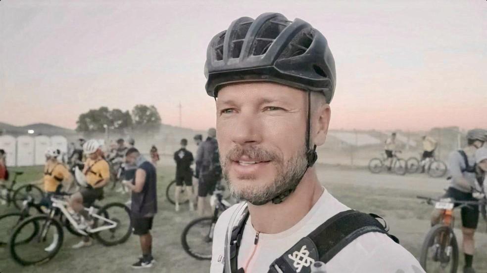 Rodrigo Hilbert durante a competição