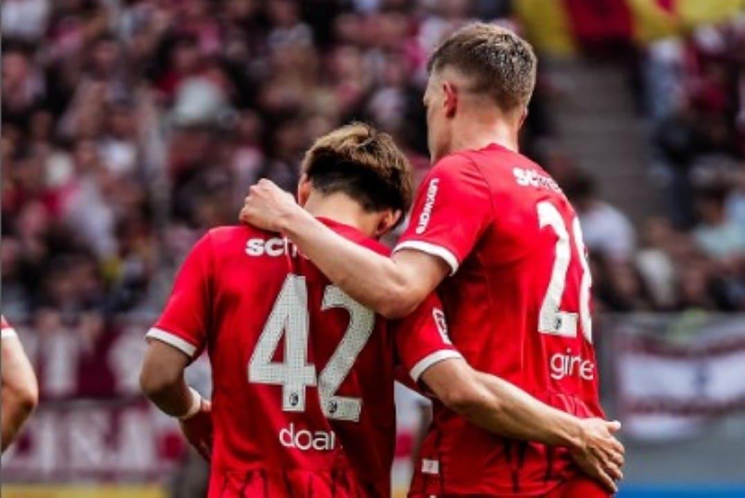 SC Freiburg em campo