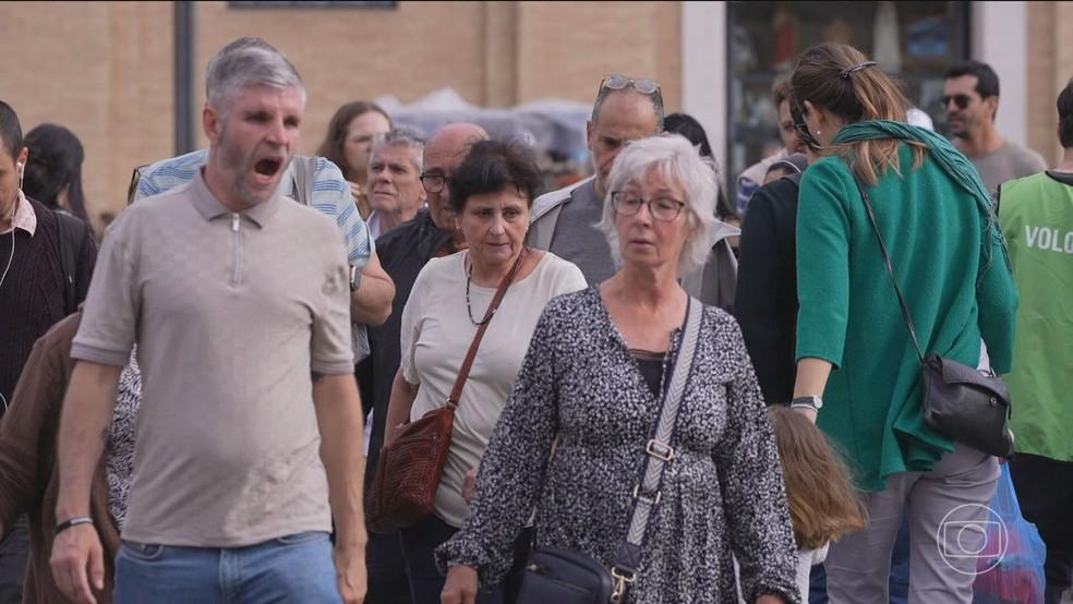 Milhares de fiéis em Roma