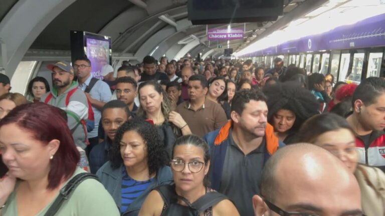 Problemas na Linha 5-Lilás: Lotação e Velocidade Reduzida na Manhã de Terça-feira