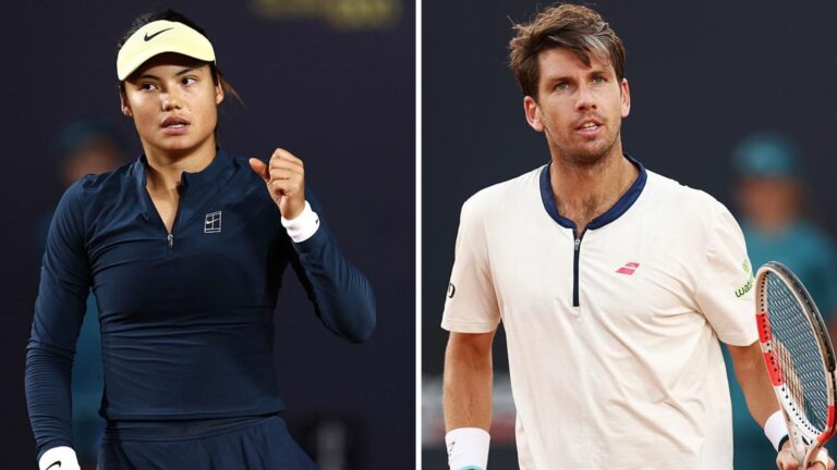 Emma Raducanu e Cameron Norrie avançam no Aberto da Itália, enquanto Katie Boulter é eliminada
