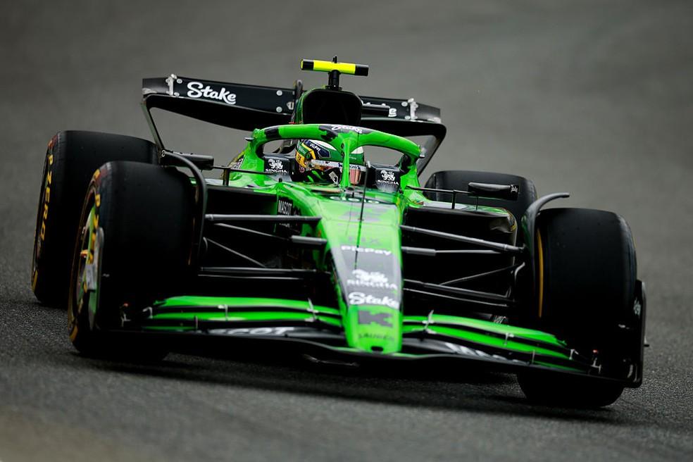 Gabriel Bortoleto no treino livre do GP de Miami da F1 2025