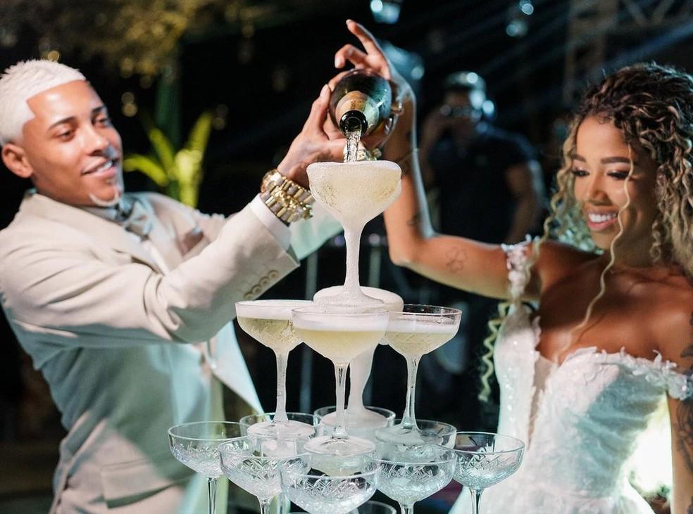 O casamento de Poze do Rodo e Vivi Noronha, no ano passado