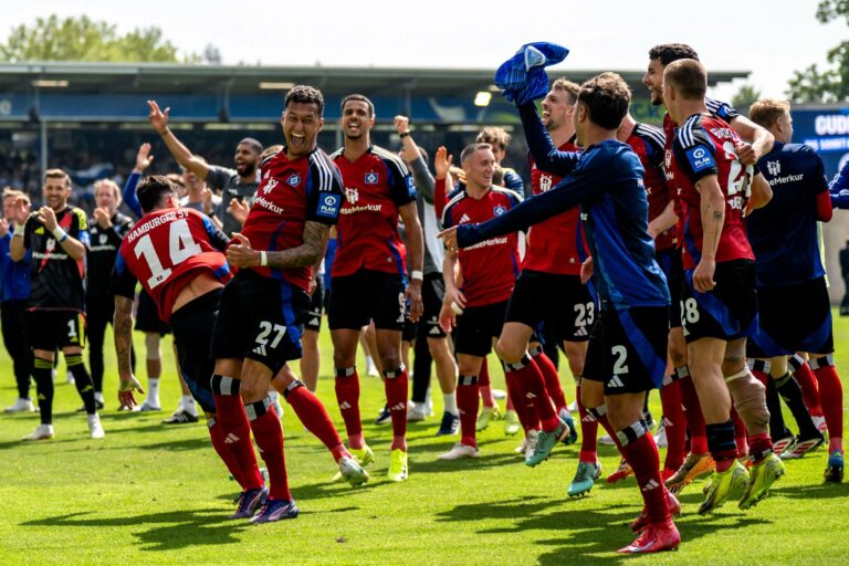 Hamburger SV se aproxima do acesso à Bundesliga após vitória convincente em Darmstadt