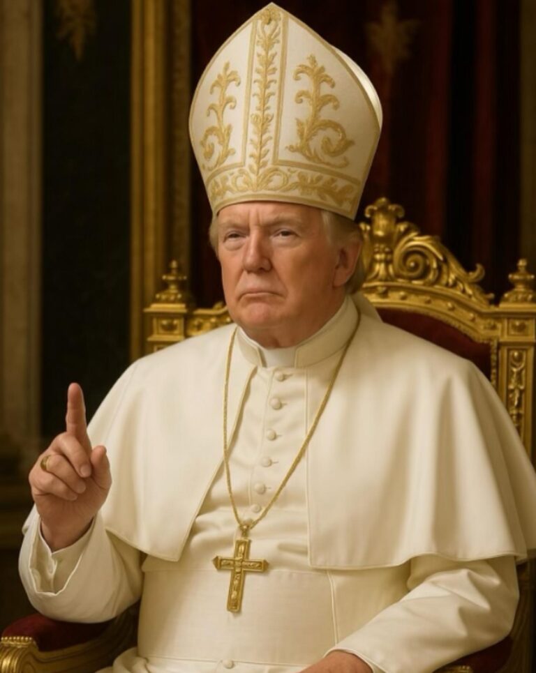 Polêmica: Trump é retratado de Papa em imagem gerada por IA