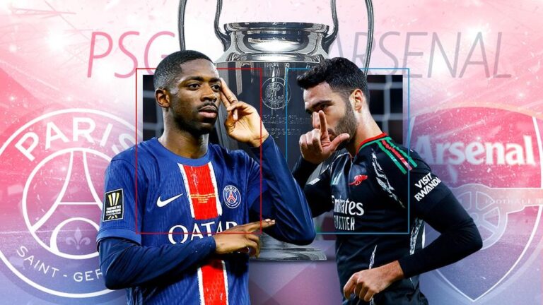 PSG e Arsenal: Um Duelo Sem Centroavantes por Uma Vaga na Final da Champions League