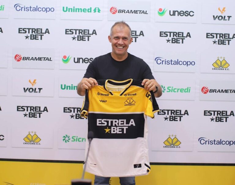 Eduardo Baptista é o novo técnico do Criciúma e promete time aguerrido na Série B