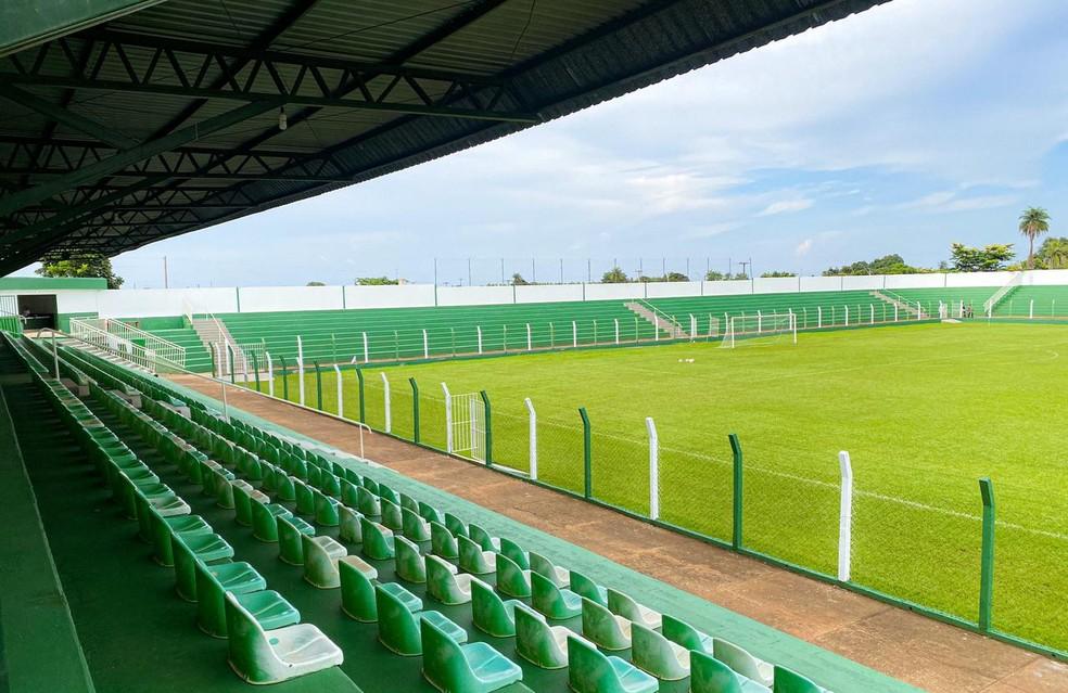 Estádio Ribeirão, em Tocantinópolis