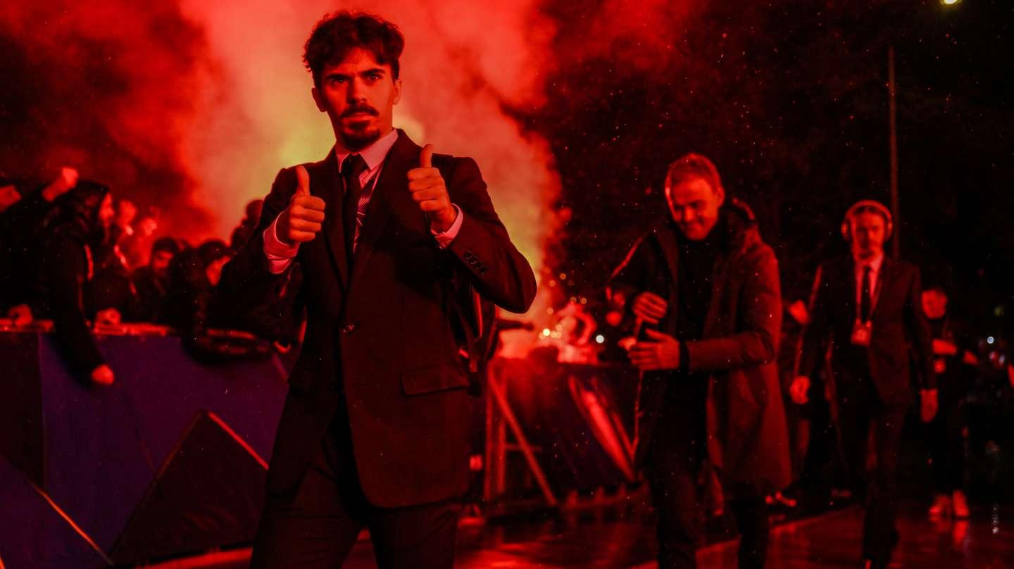 Vitinha em ação pelo PSG