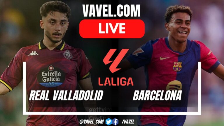 Real Valladolid busca reabilitação no duelo contra o Barcelona em LaLiga