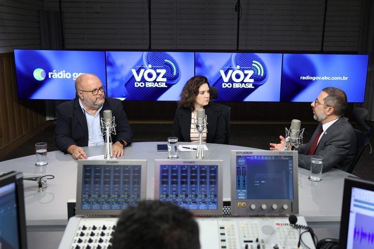 Ministro CGU Voz do Brasil