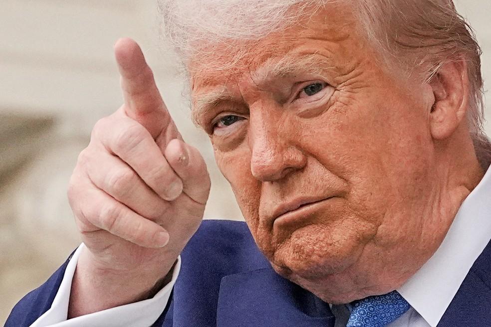 O presidente dos EUA, Donald Trump