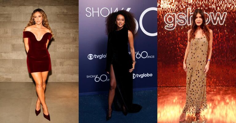 Paolla Oliveira é a grande vencedora de melhor look no Show 60 anos da TV Globo