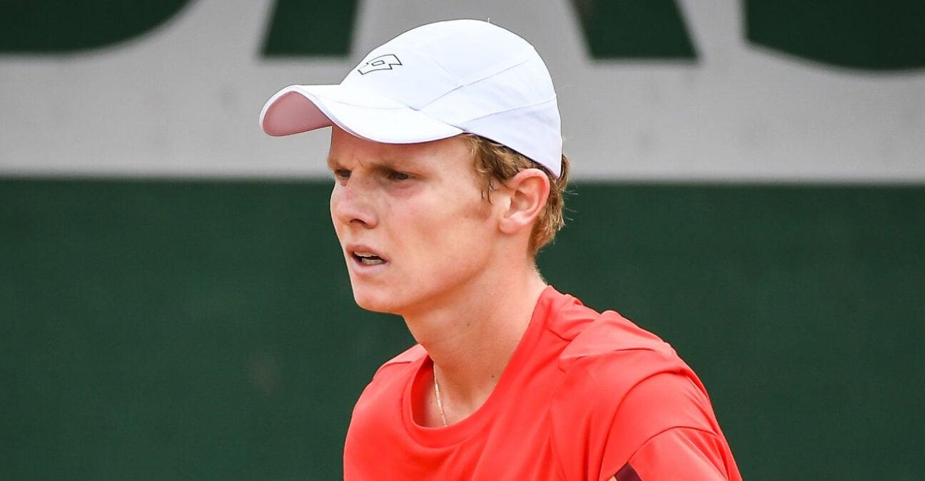 Jesper de Jong em ação no Rome Masters