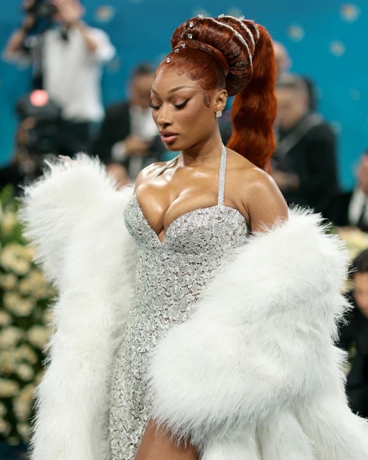 Megan Thee Stallion attends the 2025 Met Gala