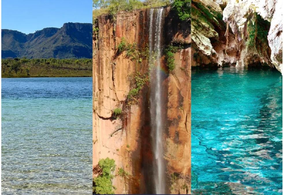 Lagoa da Serra, Cânion Encantado e Lagoa do Japonês ficam na região das Serras Gerais