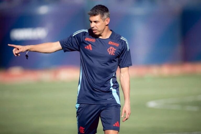 Técnico Nuno Campos pede demissão do sub-20 do Flamengo