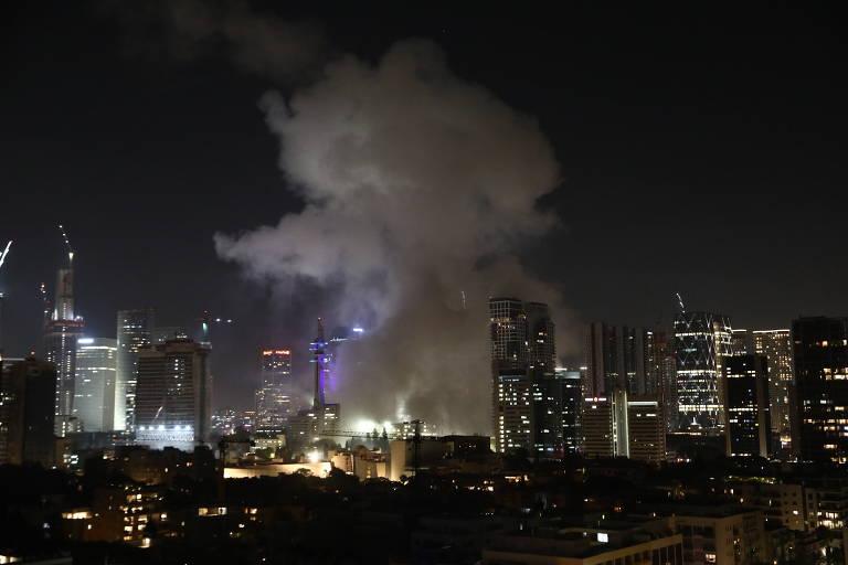 Irã ataca Israel com mísseis