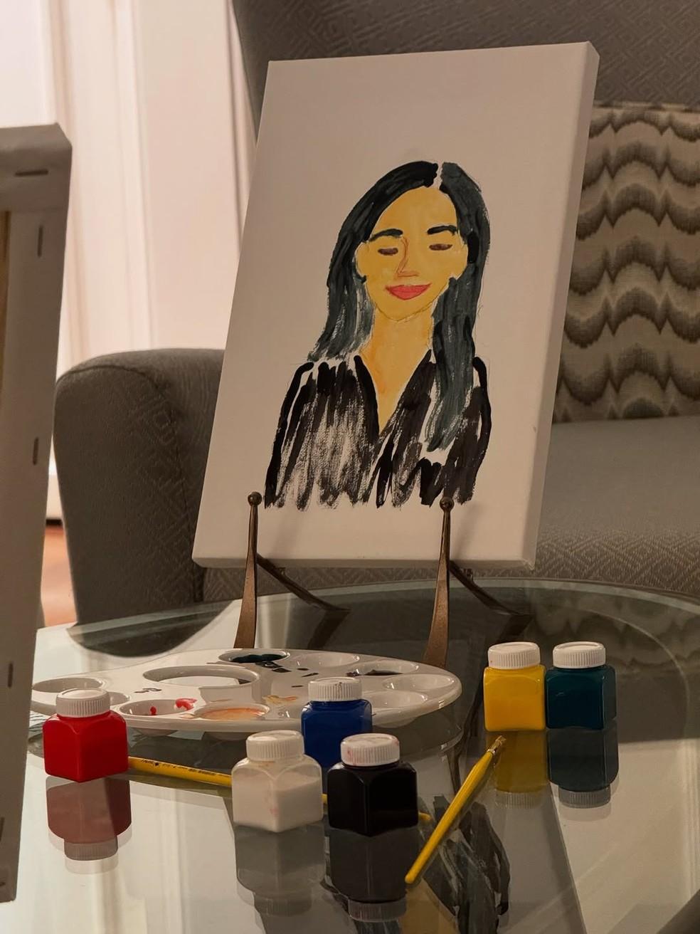 Jantar romântico de Thais e Michel