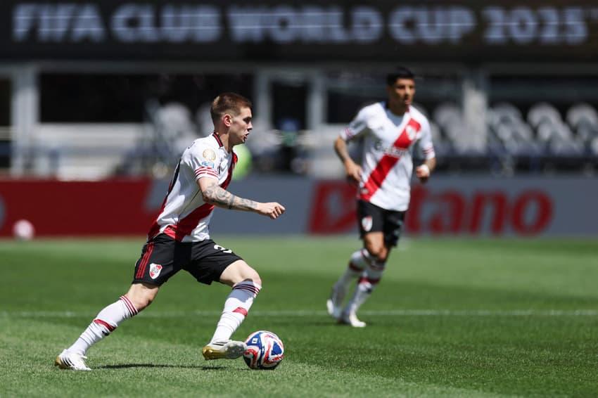 Franco Mastantuono em River x Urawa pelo Mundial