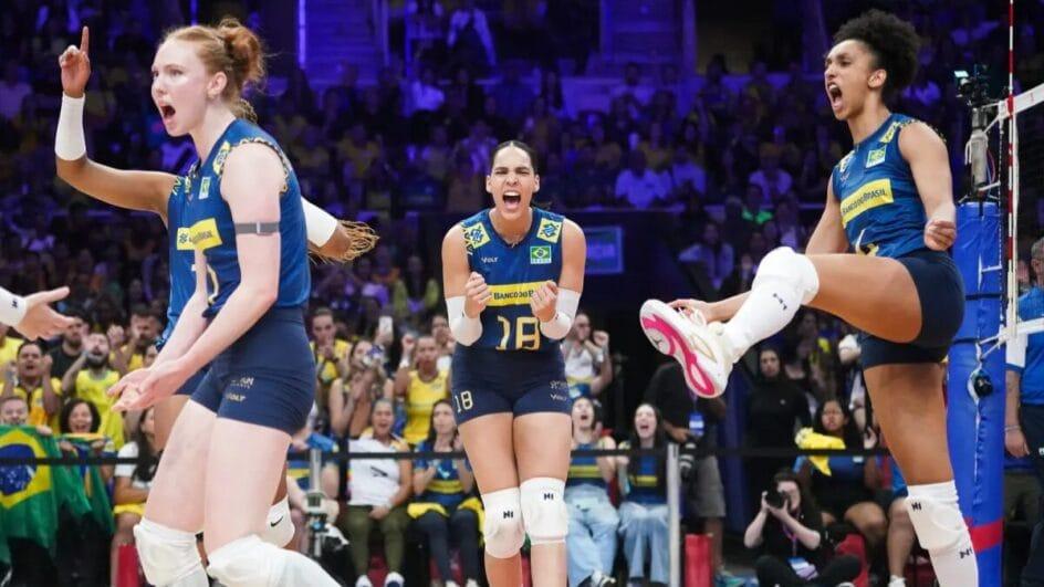 Brasil enfrenta a Bélgica pela estreia da segunda semana da VNL feminina 2025