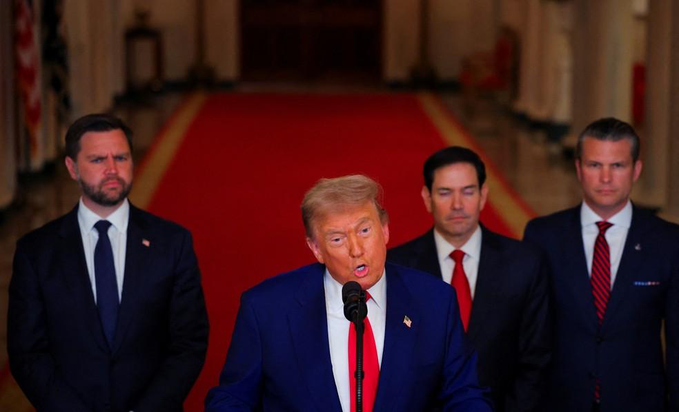 Trump fala de ataques dos EUA ao Irã