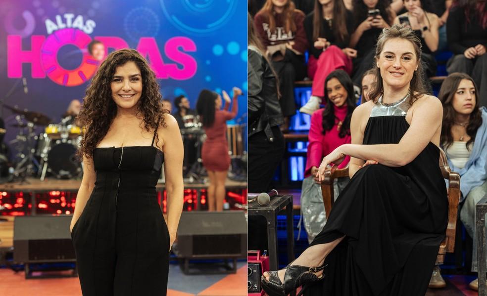 O ‘Altas Horas’ deste sábado (21), reúne Alessandra Maestrini e Leticia Sabatella