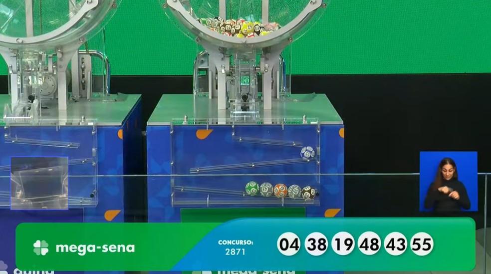 Mega-Sena, concurso 2.871.