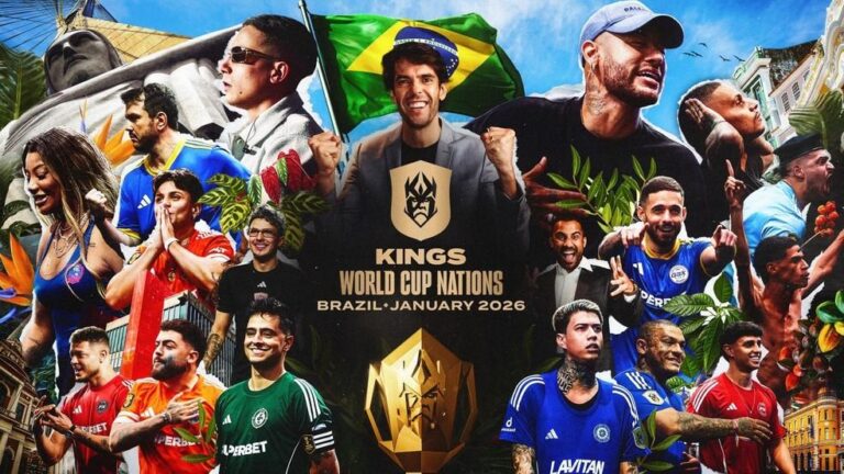 Brasil será sede da Copa do Mundo da Kings League de 2026