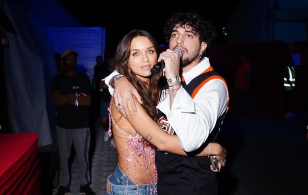 Rafa Kalimann e Nattanzinho em foto postada pela ex-BBB