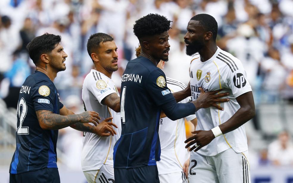 Rudiger em Real Madrid x Pachuca