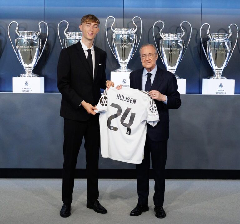Real Madrid apresenta Dean Huijsen, nova joia da seleção espanhola