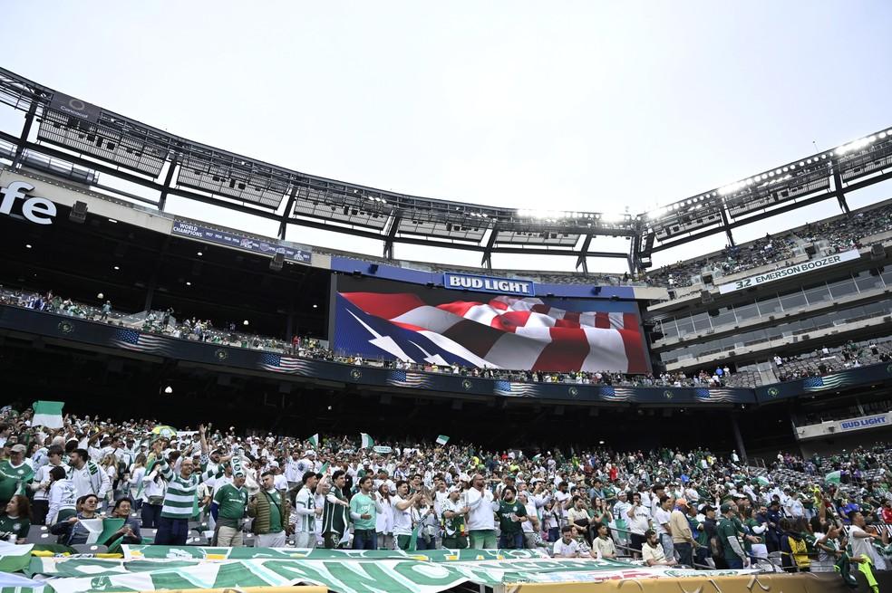 Torcida do Palmeiras fez bonito na primeira rodada da Copa do Mundo de Clubes