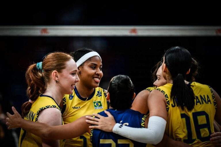 Brasil enfrenta República Dominicana em busca de vitória na Liga das Nações Feminina de Vôlei