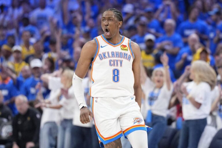 Thunder domina os Pacers e fica a uma vitória do título na NBA