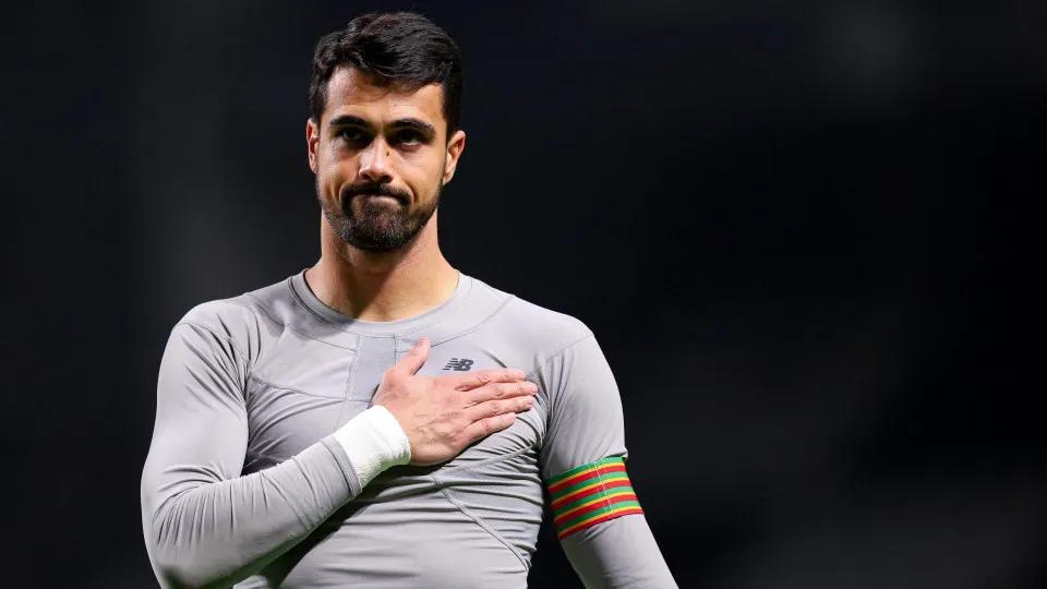 Diogo Costa do FC Porto após a partida contra o Boavista