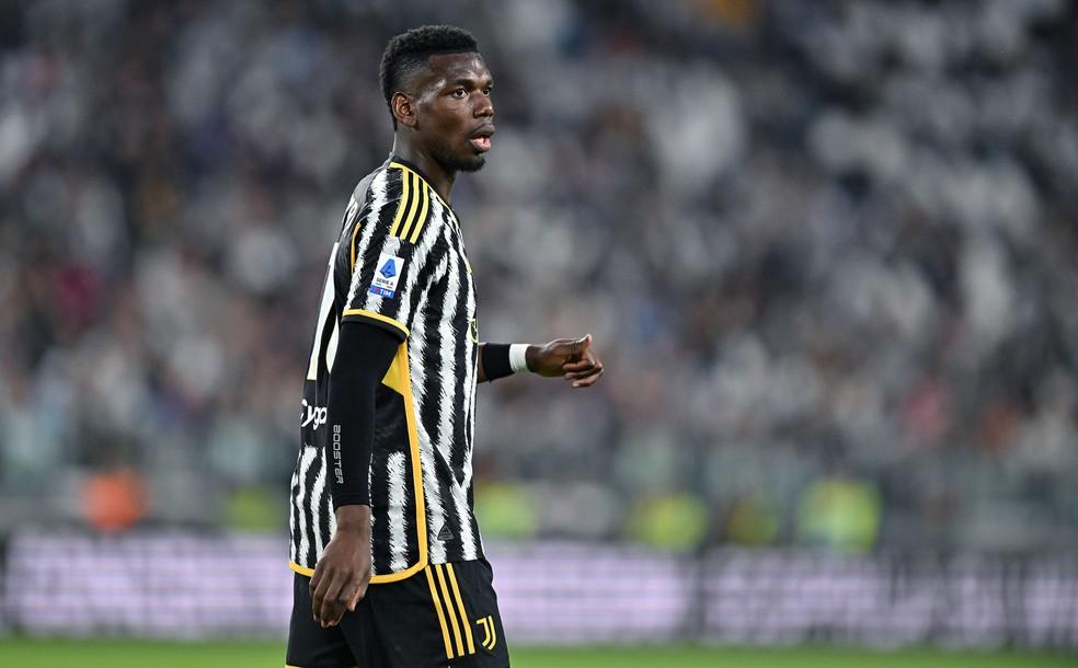 Pogba não joga desde 2023, quando atuava pela Juventus
