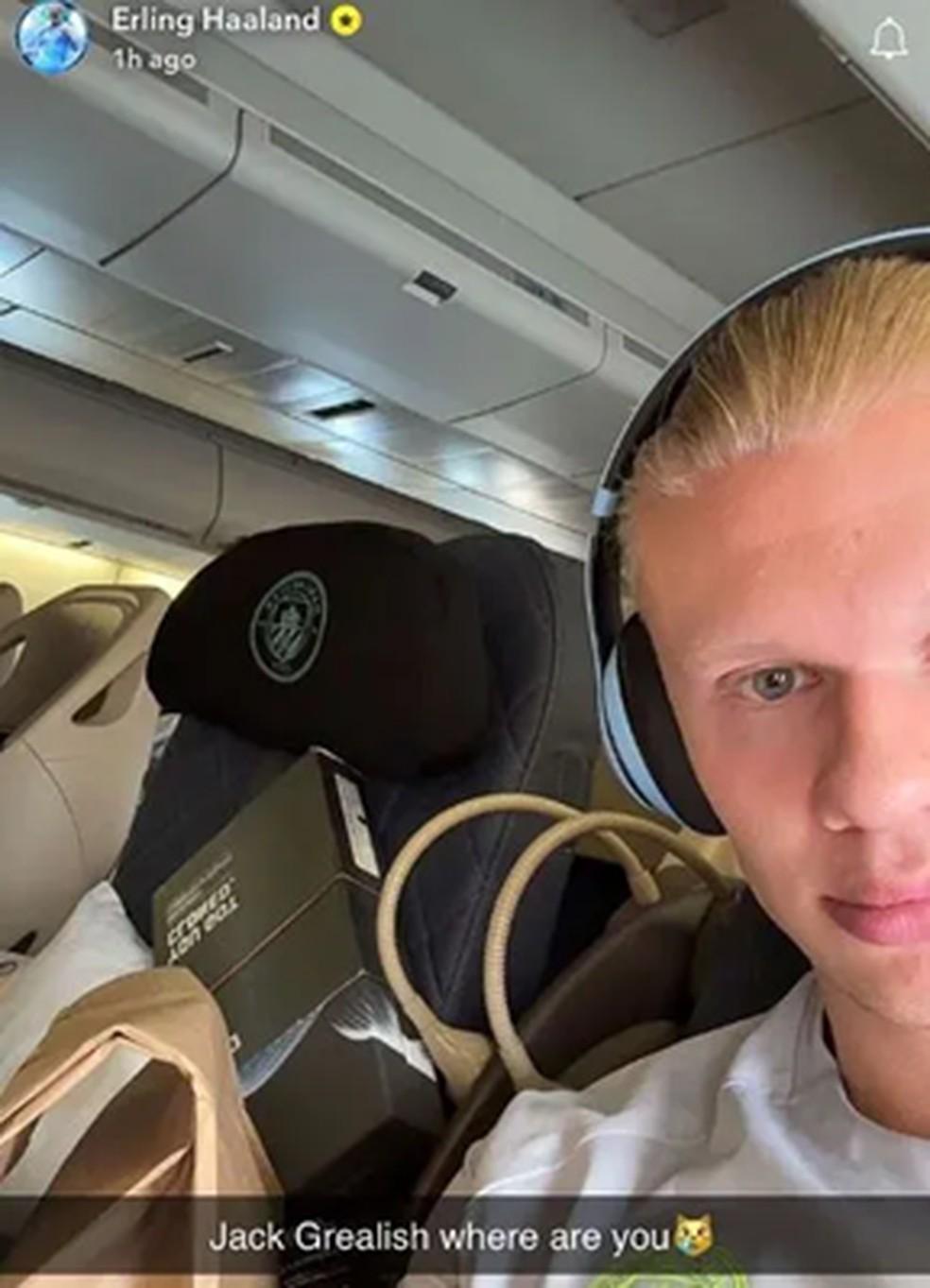 Haaland manda mensagem para Grealish