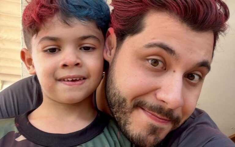 Filho de Marília Mendonça utiliza tecnologia americana para controlar diabetes