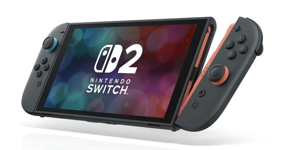 Nintendo Switch 2 no modo portátil