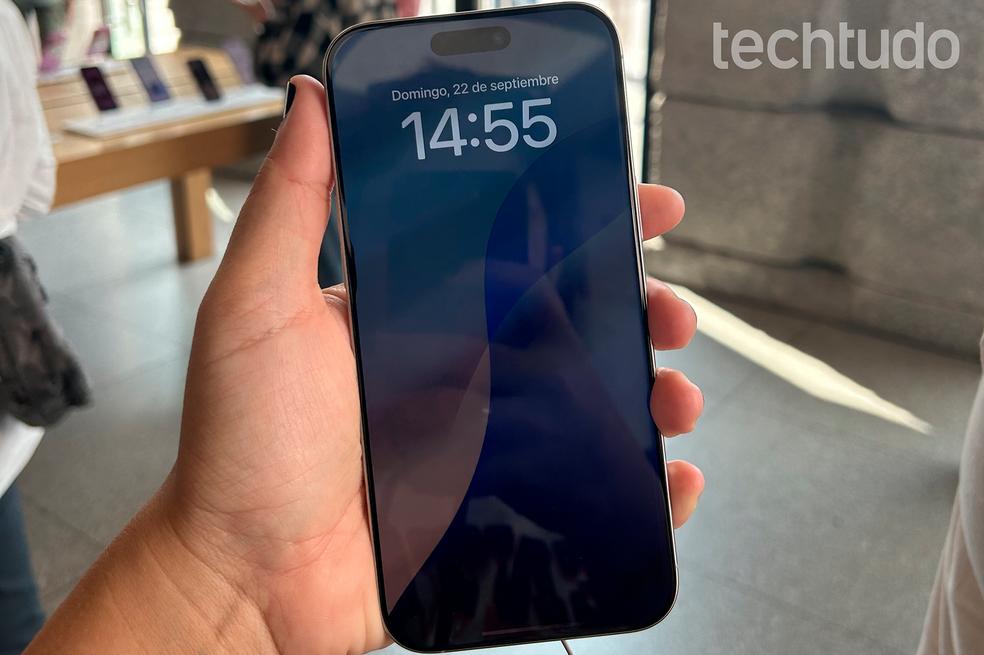 Tela do iPhone 16 Pro Max