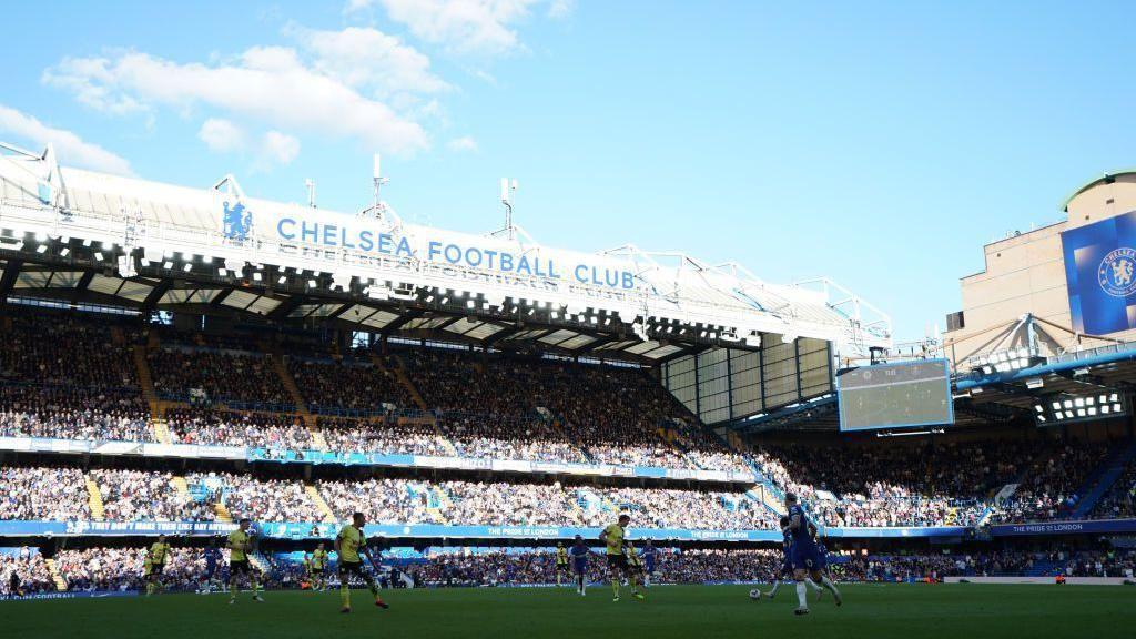 Stamford Bridge, o estádio do Chelsea.