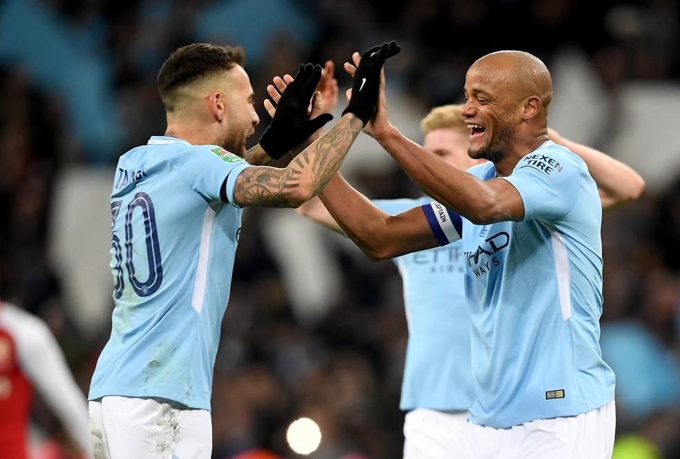 Kompany e Otamendi jogaram juntos por quatro temporadas