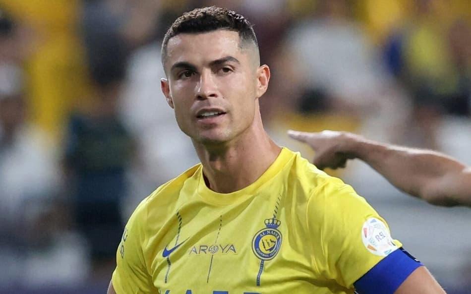 Cristiano Ronaldo em ação pelo Al-Nassr no campeonato saudita